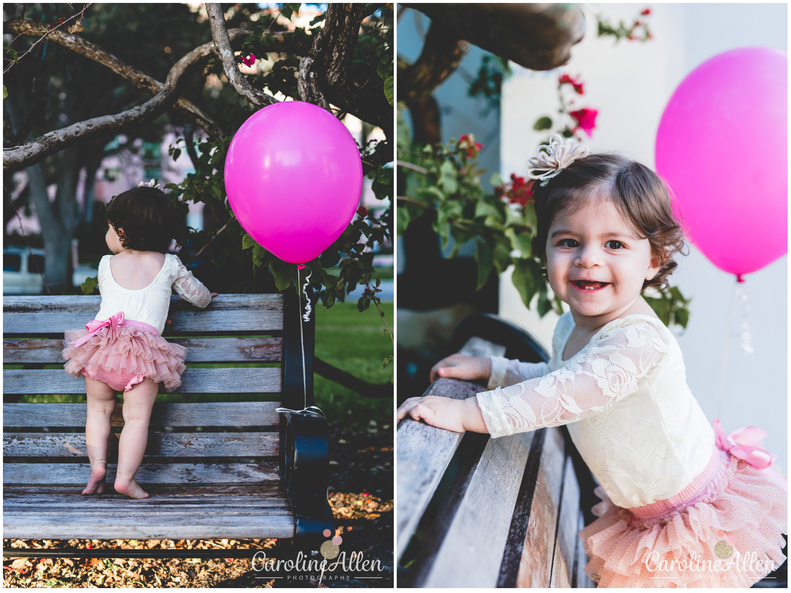 tutu, pink balloon, baby