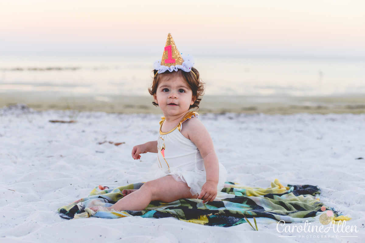 beach, sunset, baby