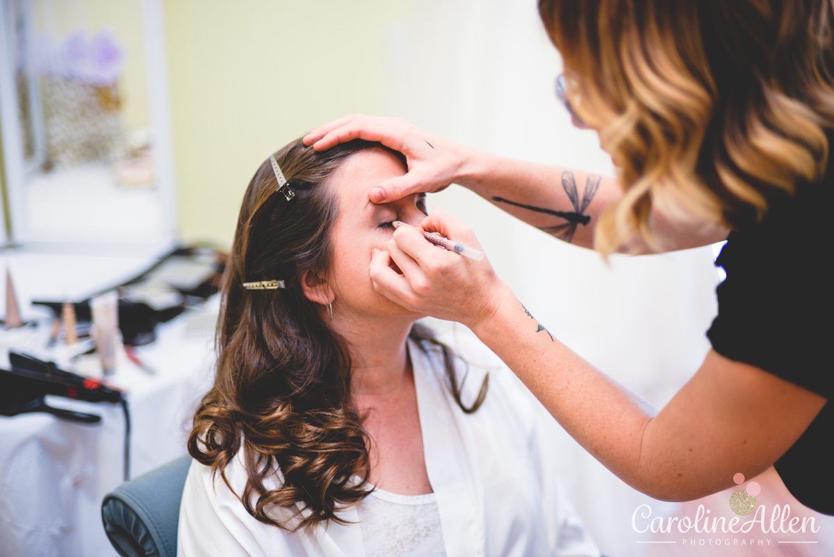 makeup, bride, eyeliner