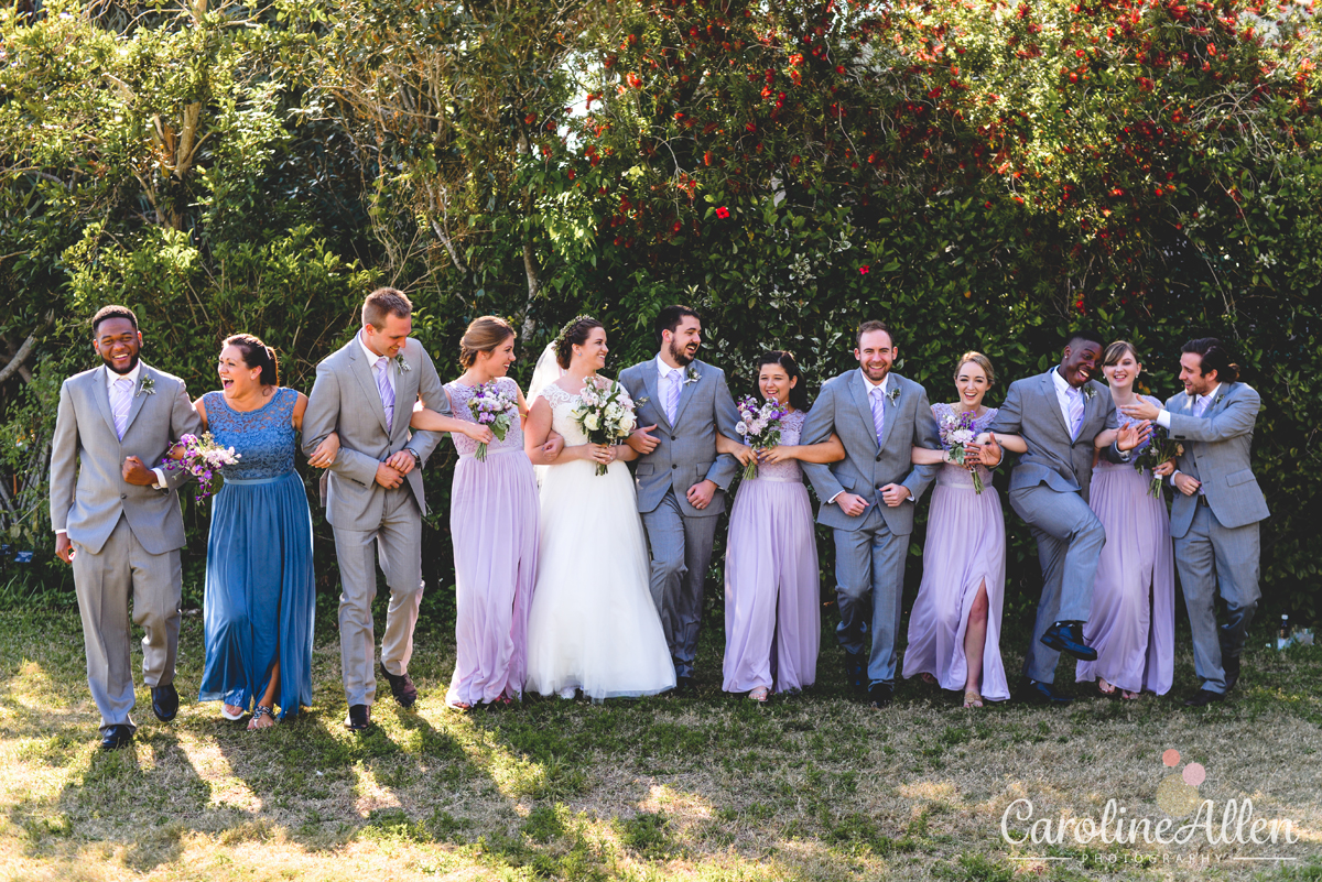 group of people, bridal party, walking