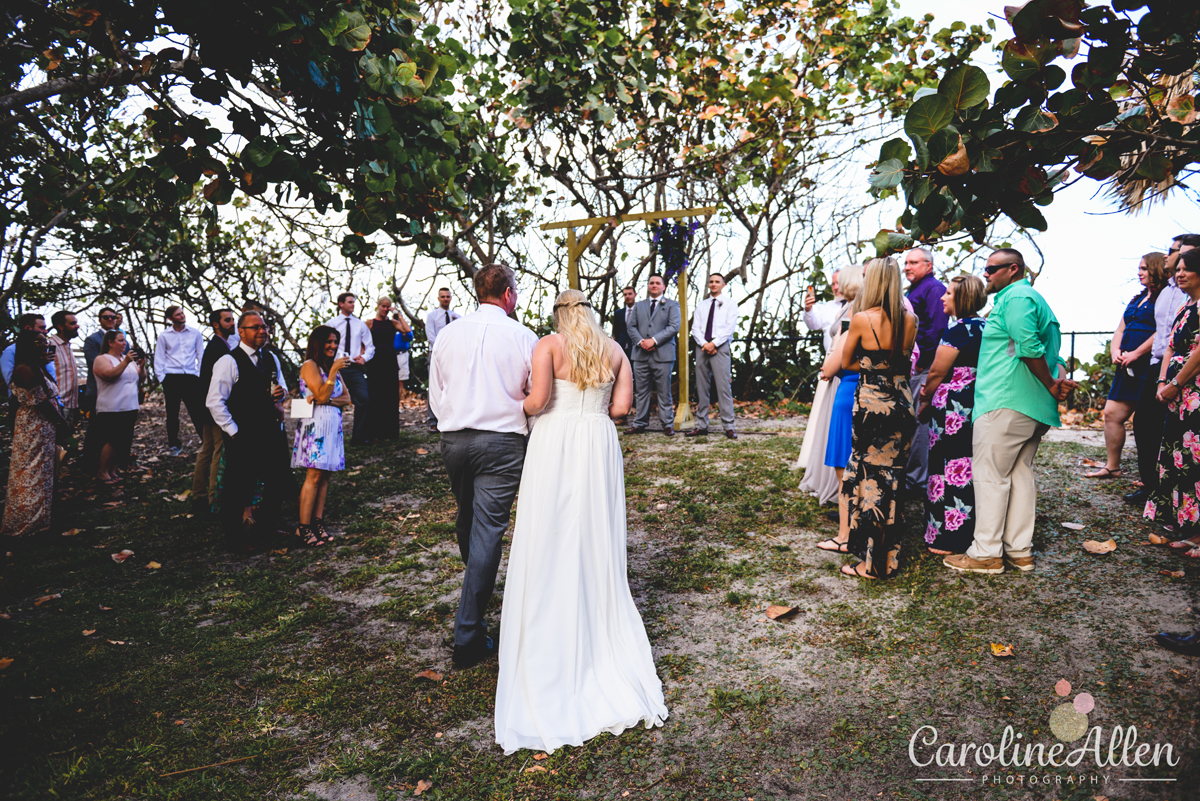 family, wedding dress, walking