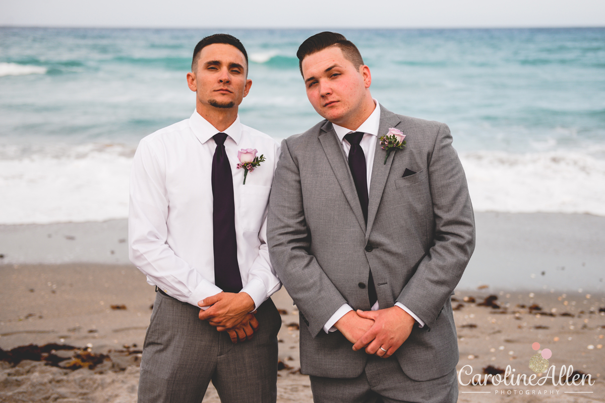 brothers, beach, waves