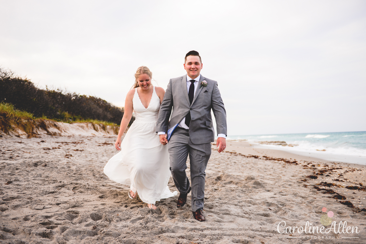 beach, walking, holding hands