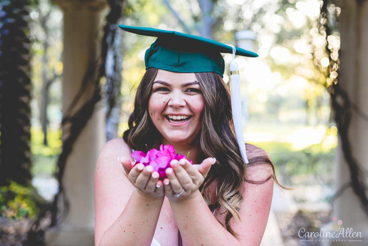 smile, portrait, flowers, sunlight