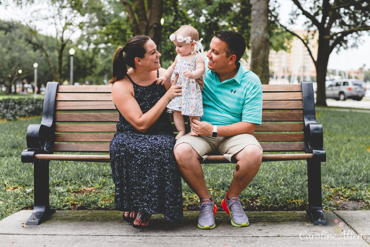 family, park, portrait, baby