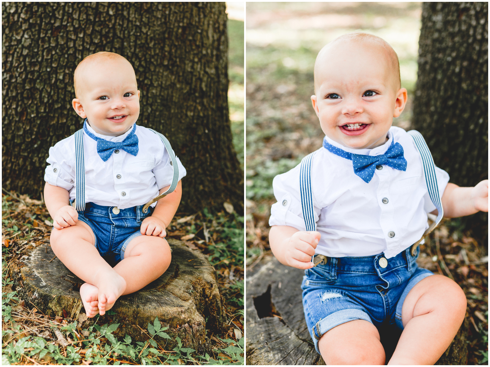 baby, boy, smiles, birthday, bowtie, suspenders