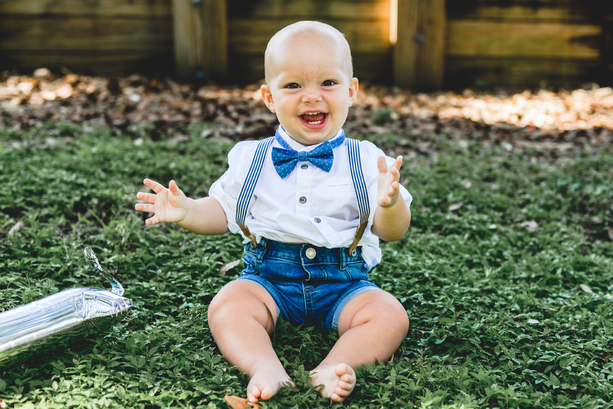 baby, boy, birthday, laughing, smile, grass, park