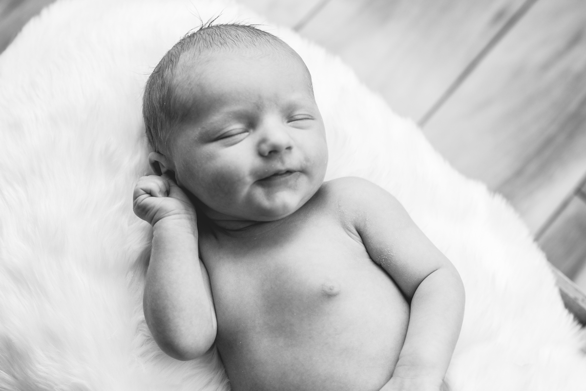 black and white, baby, newborn, baby boy, cowlick, sleeping