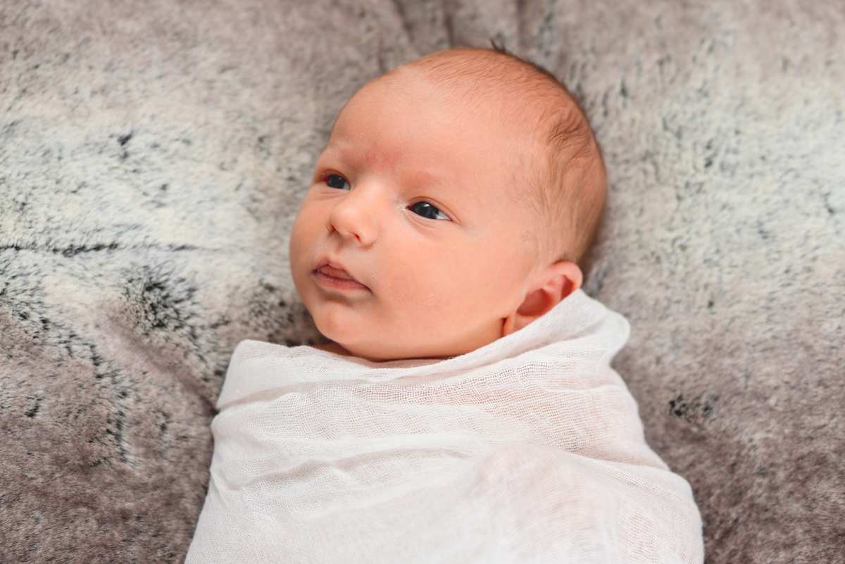 fur, baby wrap, newborn, baby boy