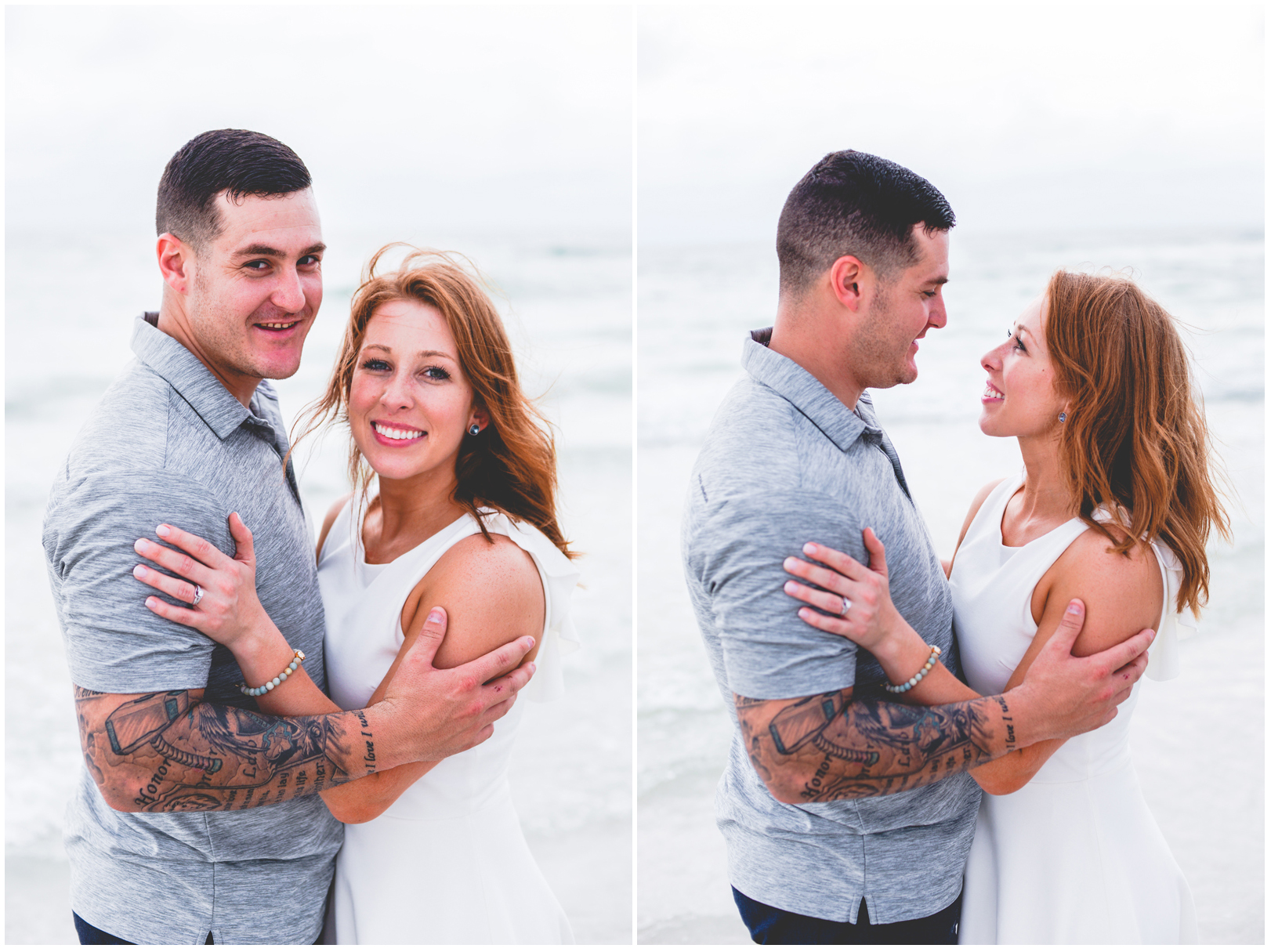 ocean, waves, sand, beach, couple, hugging