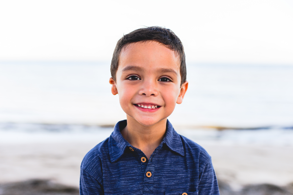 boy, smiling, portrait, beach, water, sunset