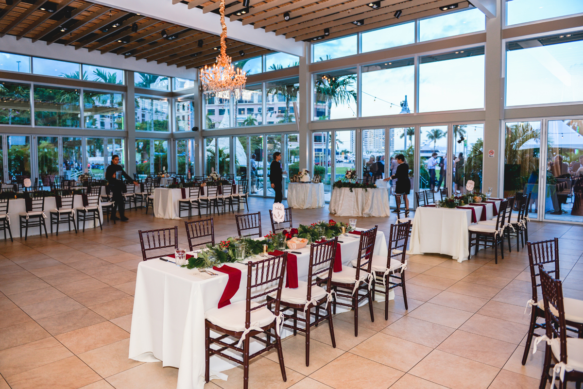 table, chandelier, venue, wedding, glass 