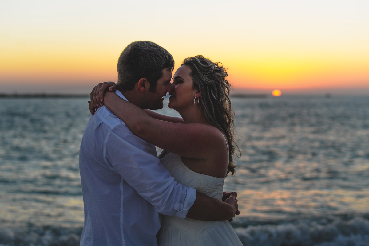 kissing, sunset, beach, couple, ocean