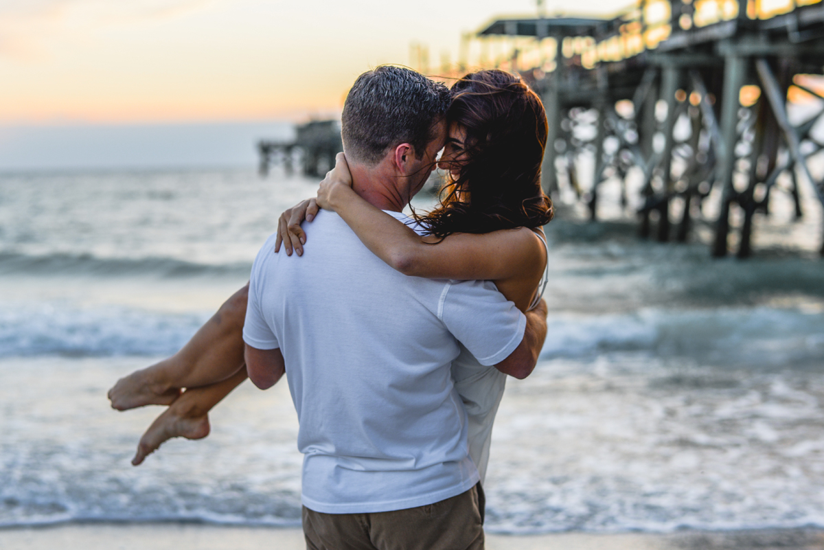 ocean, couple, love, beach, water, pier