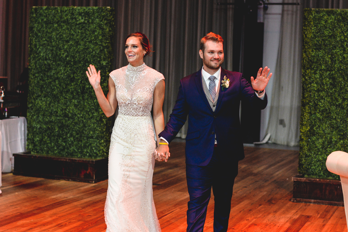 couple, entrance, wood, greenery, couple