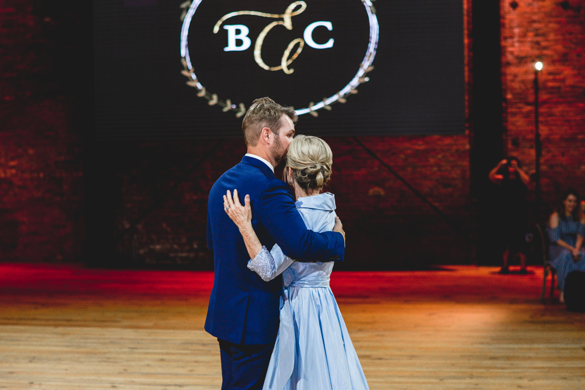 mother, son, love, first dance, hugging, wedding