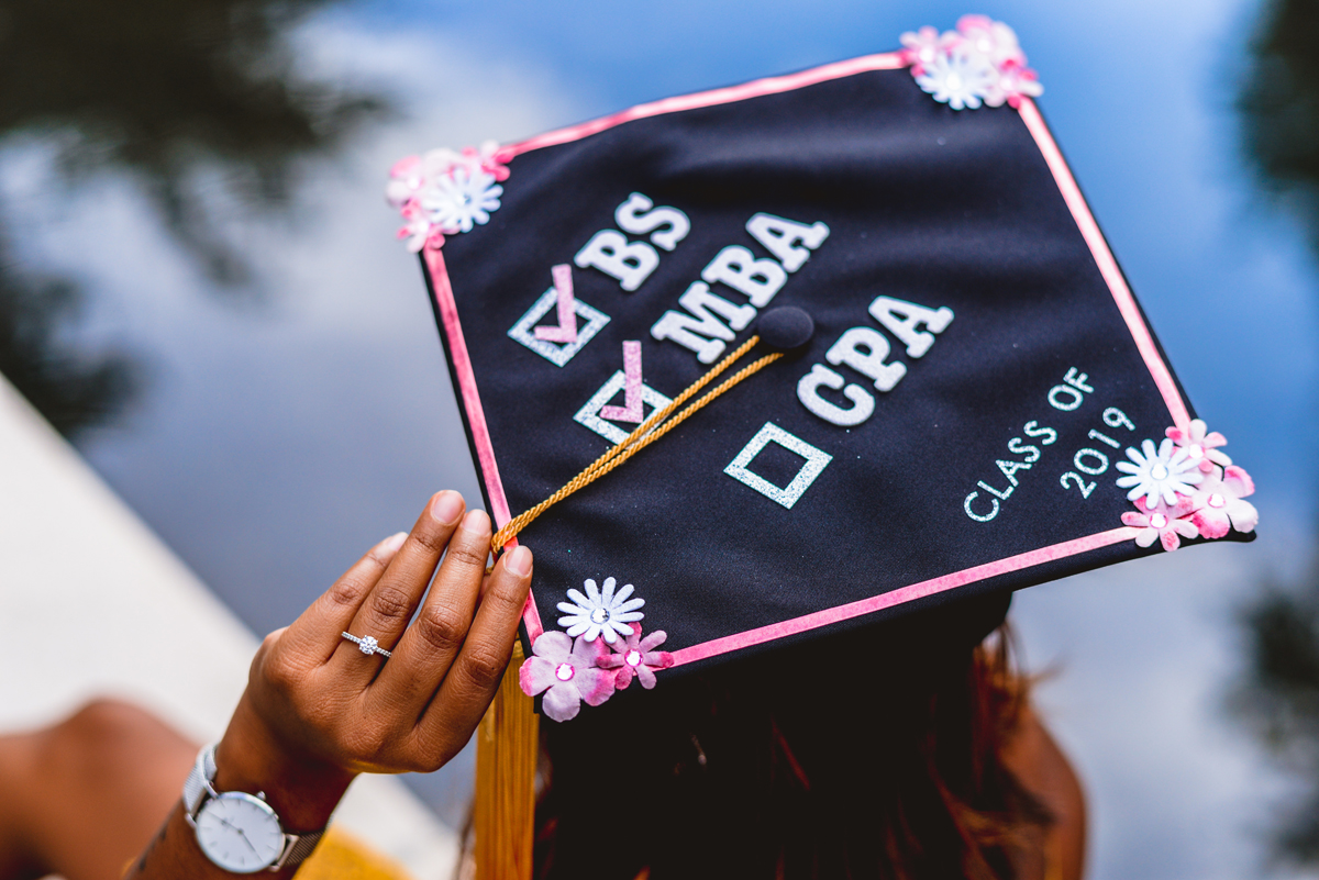 graduation, cap, ring, usf, grad