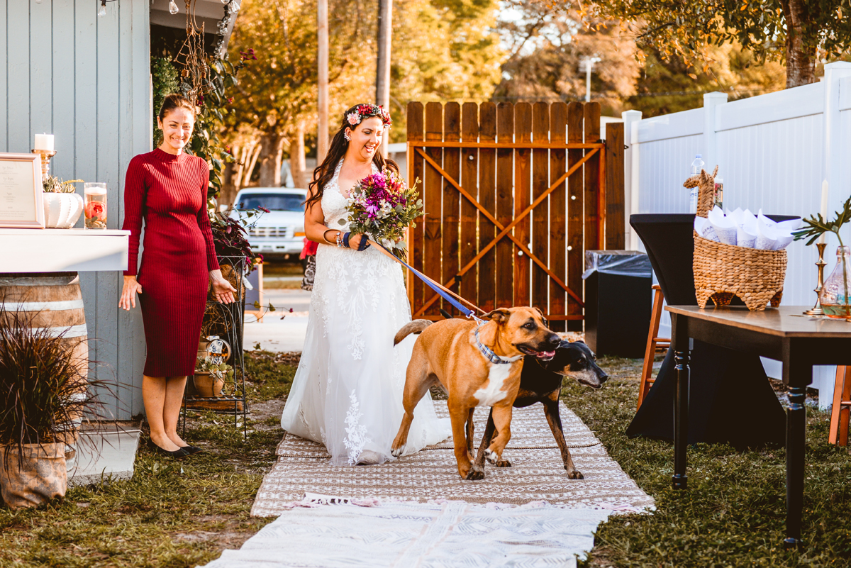 Backyard Sarasota Wedding