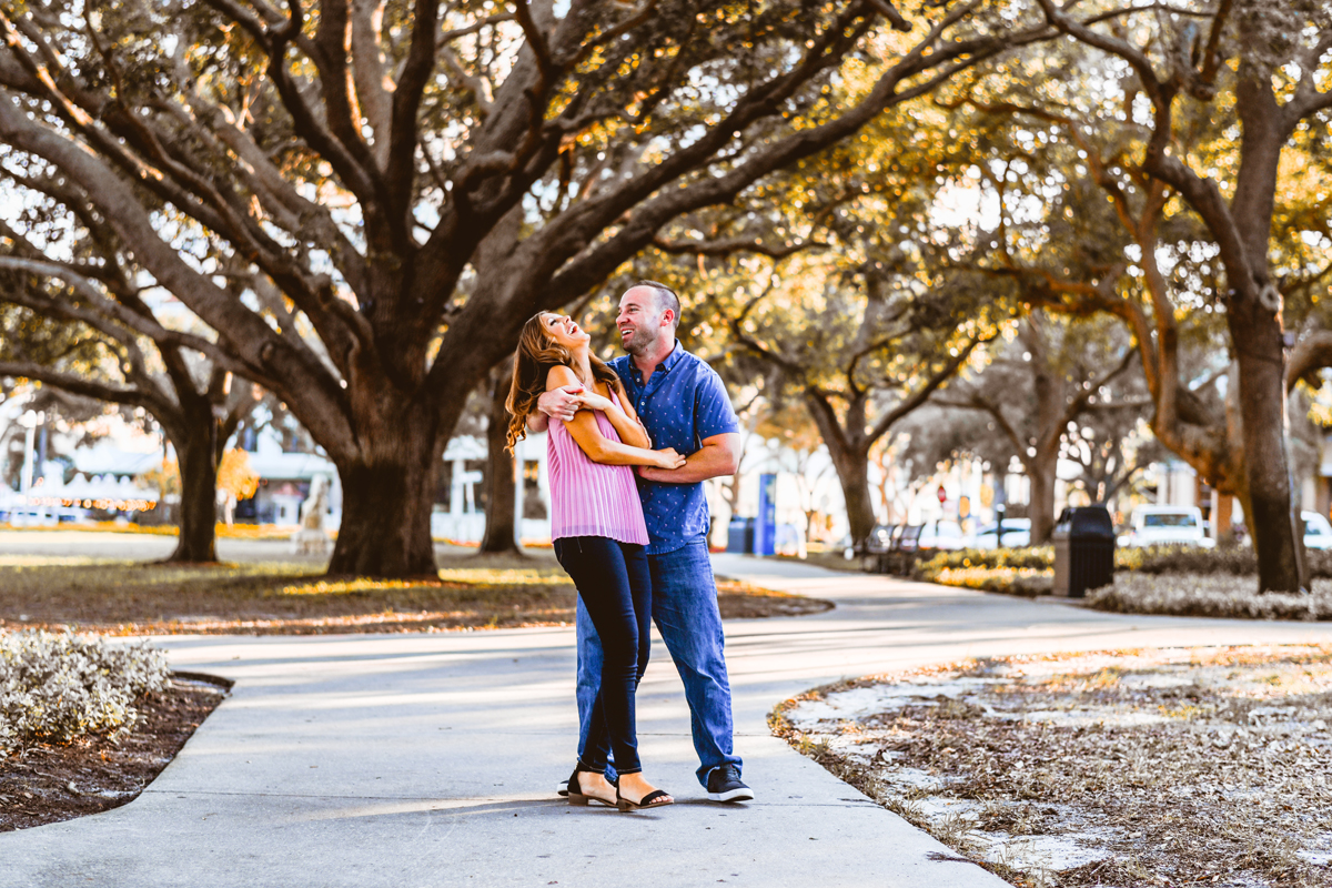 St Pete Engagement Photos