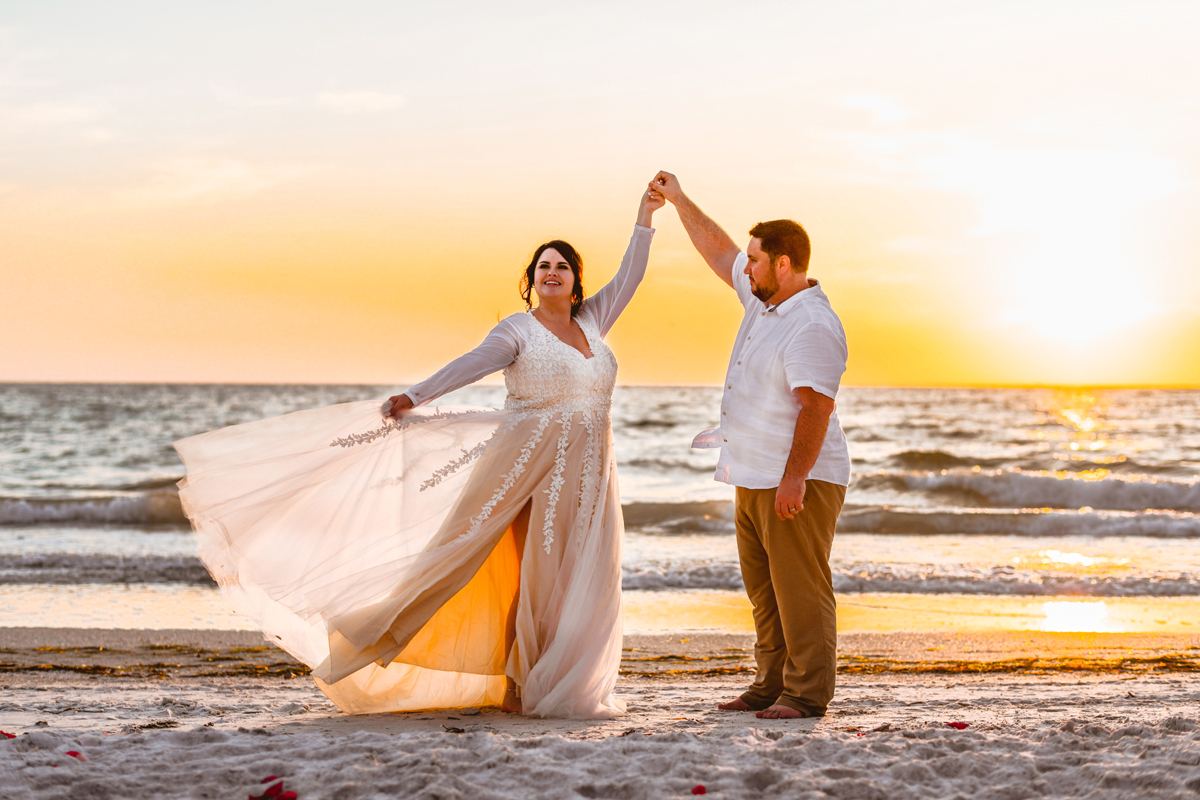 Clearwater Beach Elopement