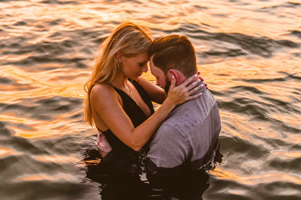 Engagement Photos at Picnic Island