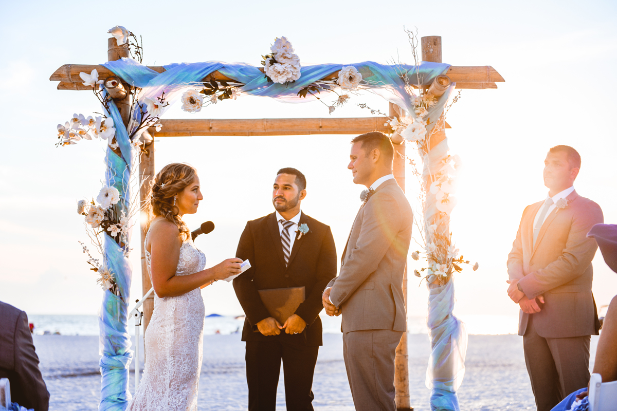 Sirata Beach Resort Wedding // Mr. + Mrs. Hauser - Caroline Allen ...