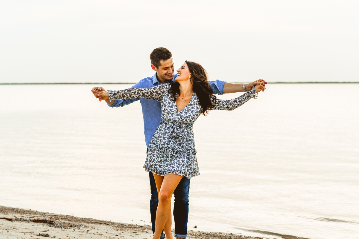 Picnic Island Engagement Session