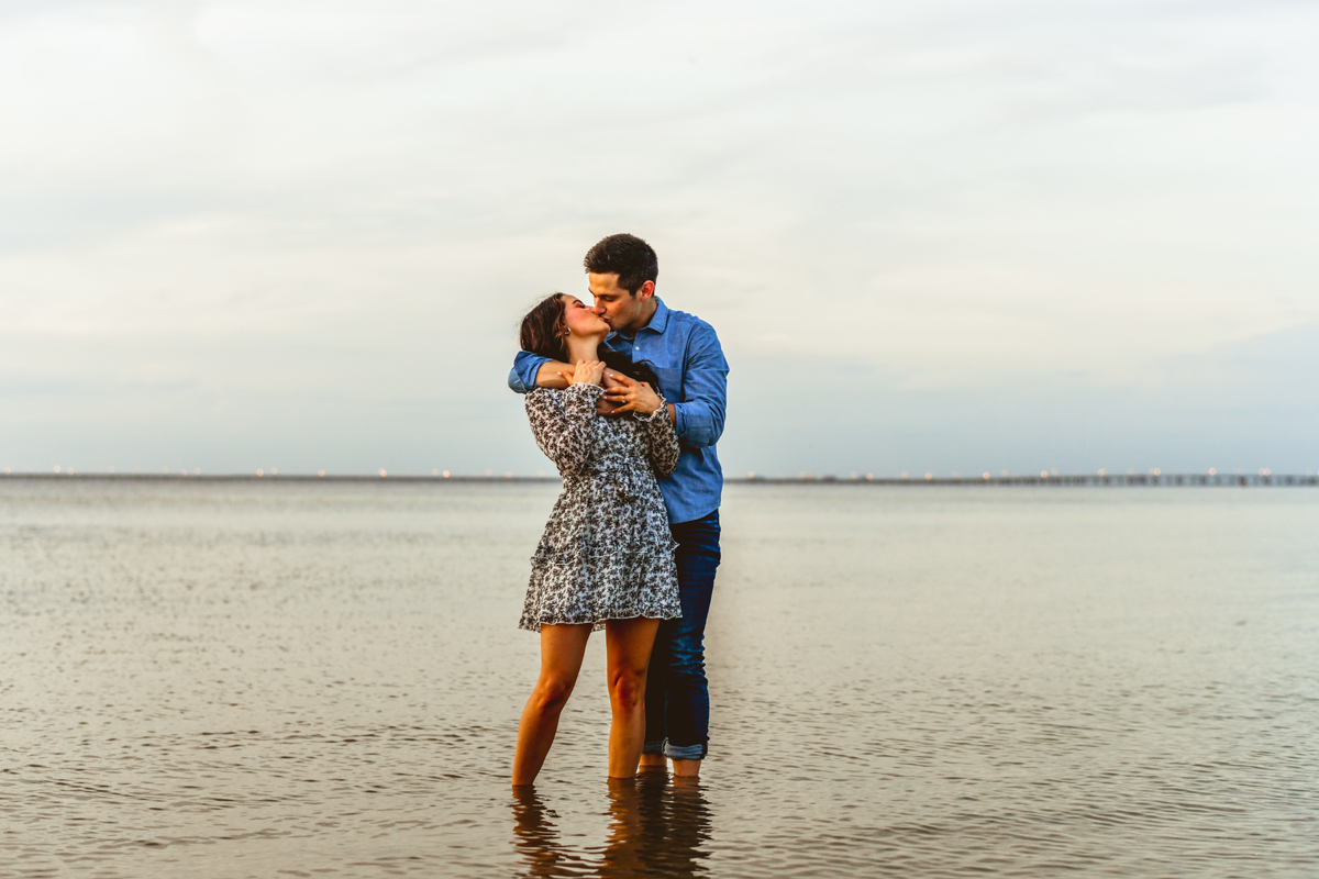 Picnic Island Engagement Session