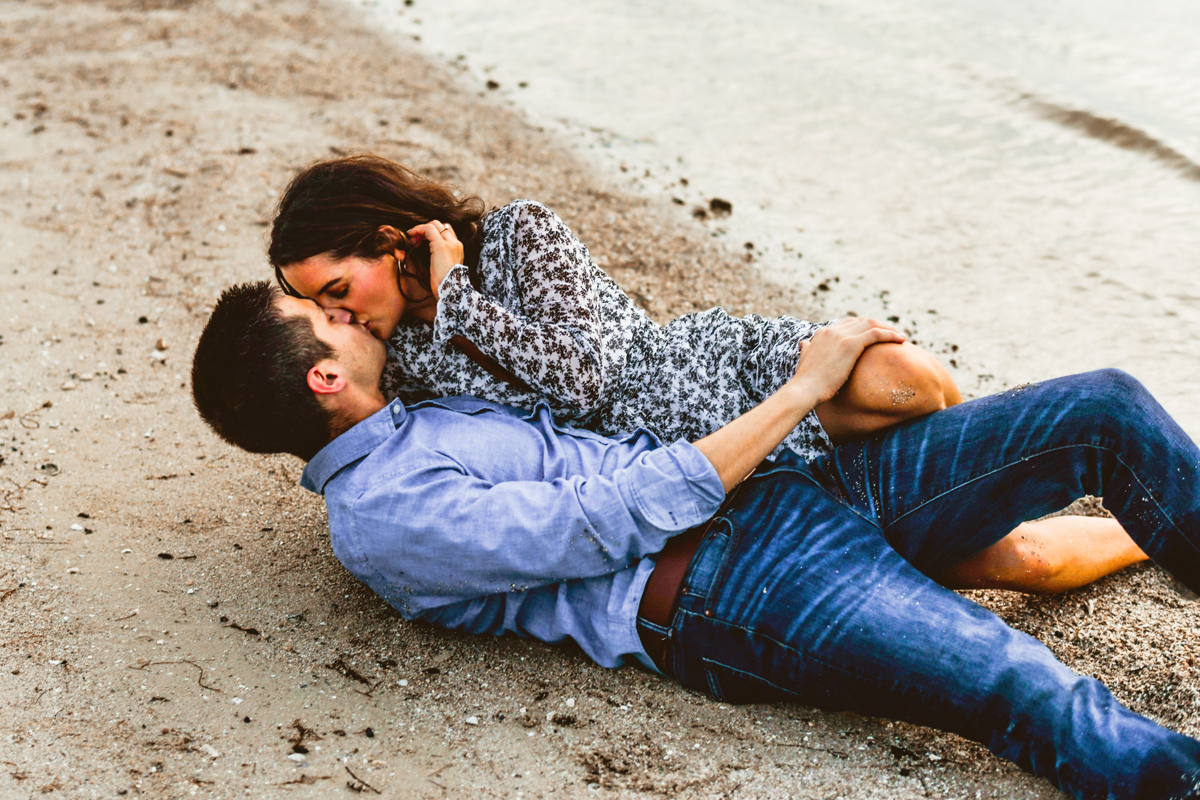 Picnic Island Engagement Session