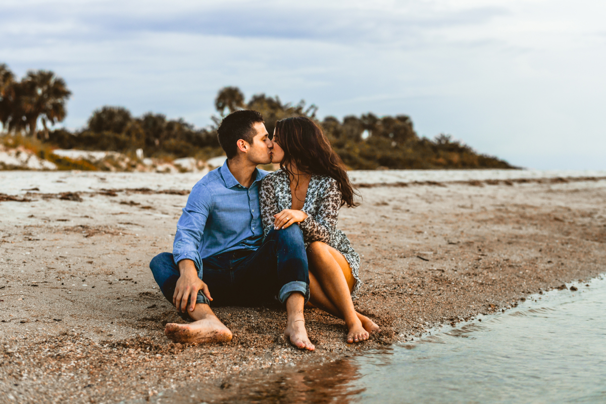 Picnic Island Engagement Session