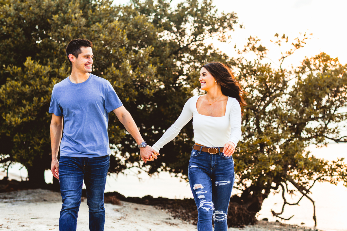 Picnic Island Engagement Session