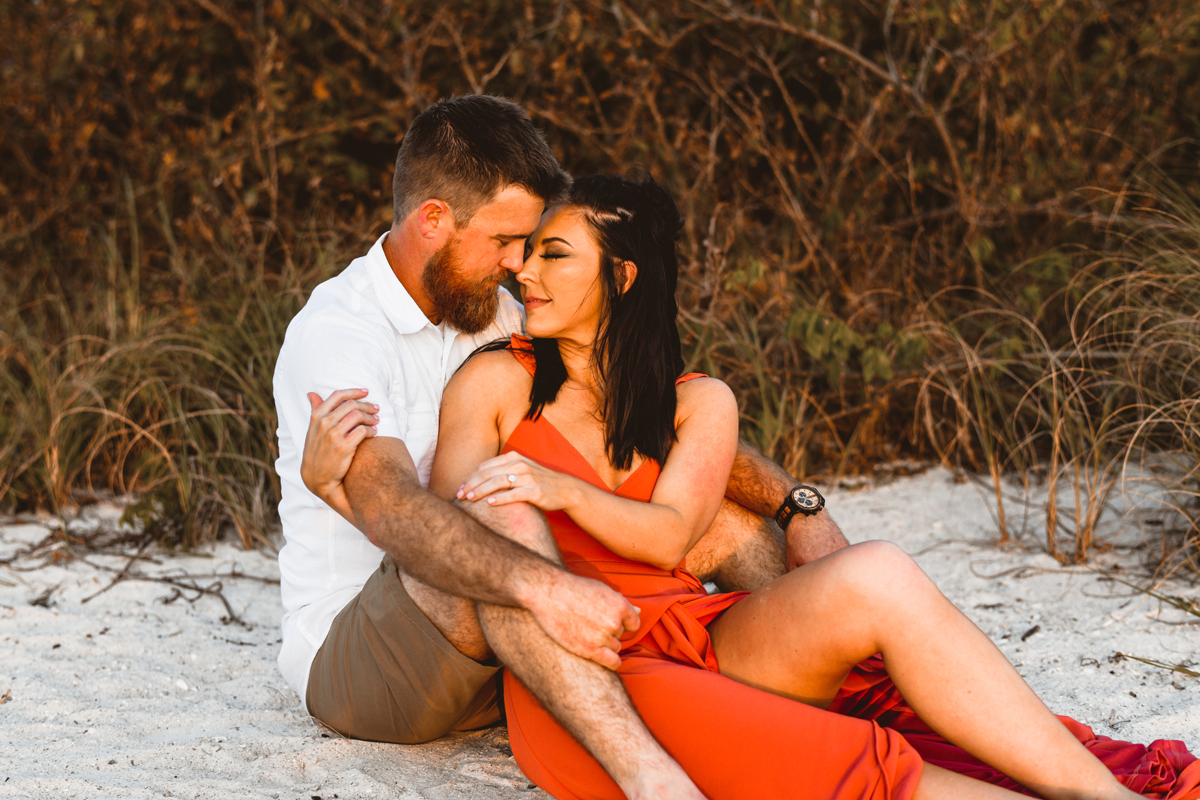 Engagement at Picnic Island