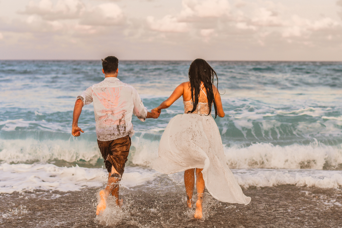 Jupiter Beach Engagement