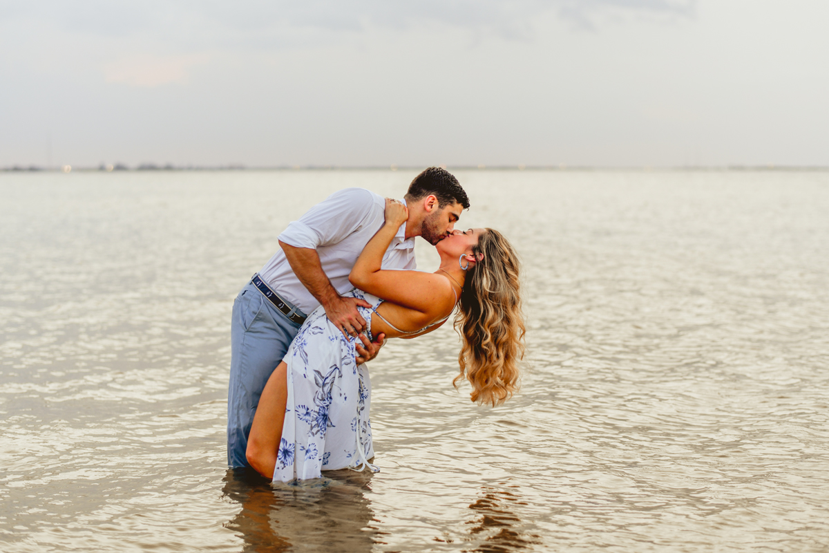 Honeymoon Island Park Engagement