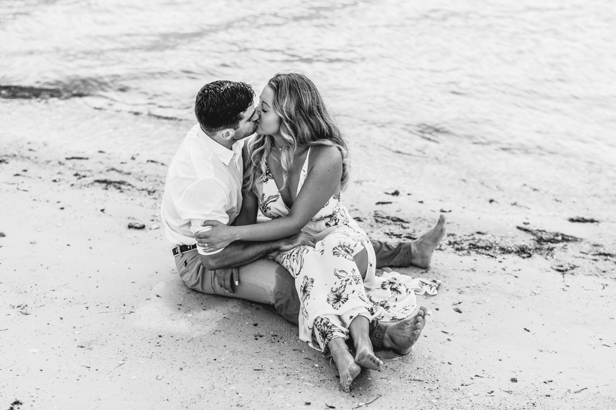 Honeymoon Island Park Engagement