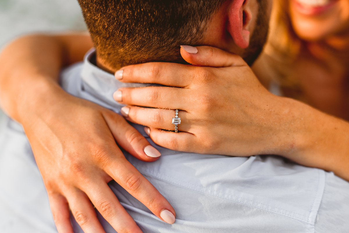 Honeymoon Island Park Engagement