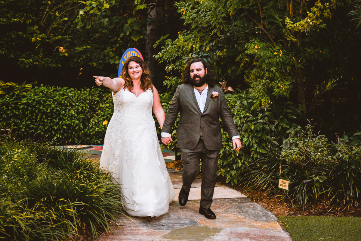 Sunken Gardens Wedding