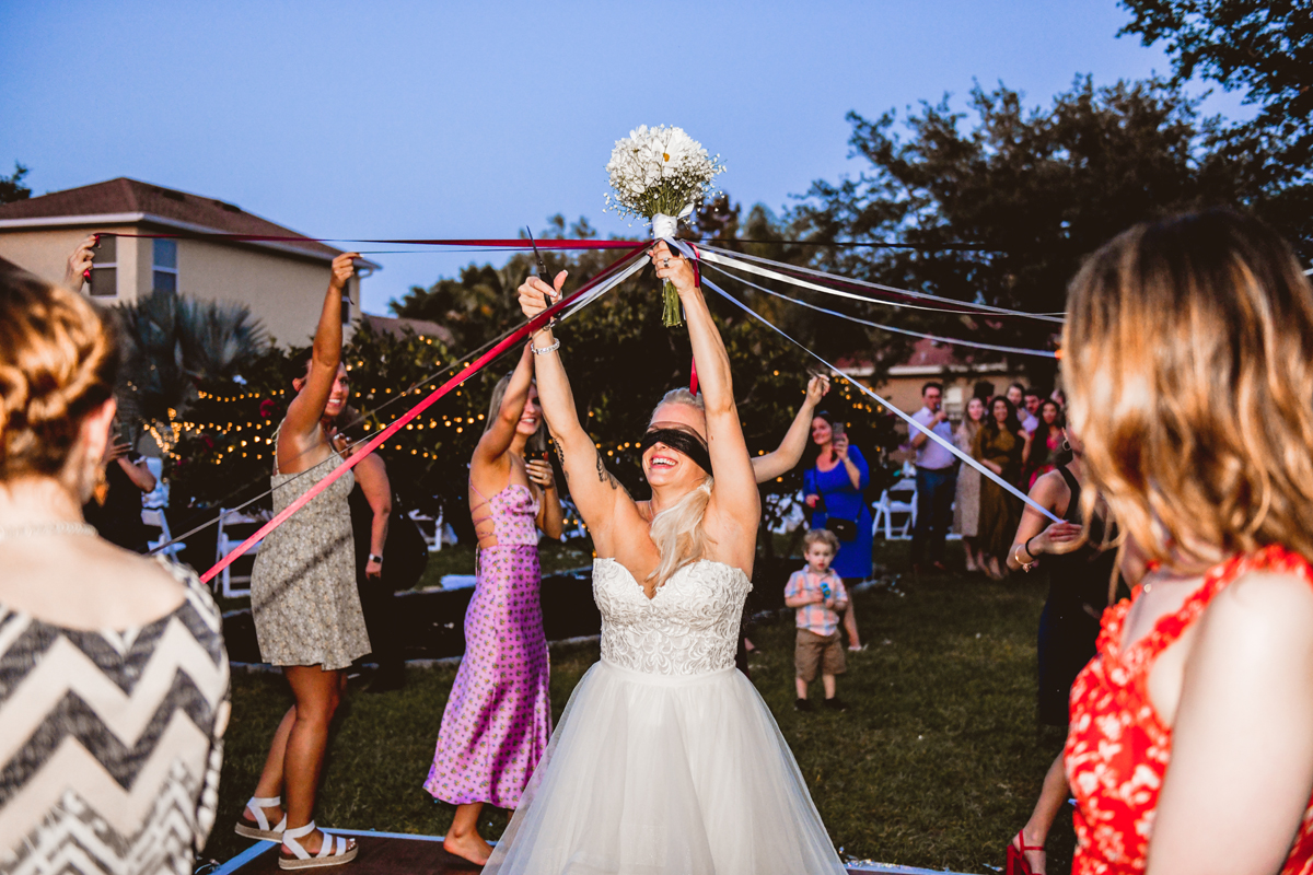 Backyard Lutz Wedding