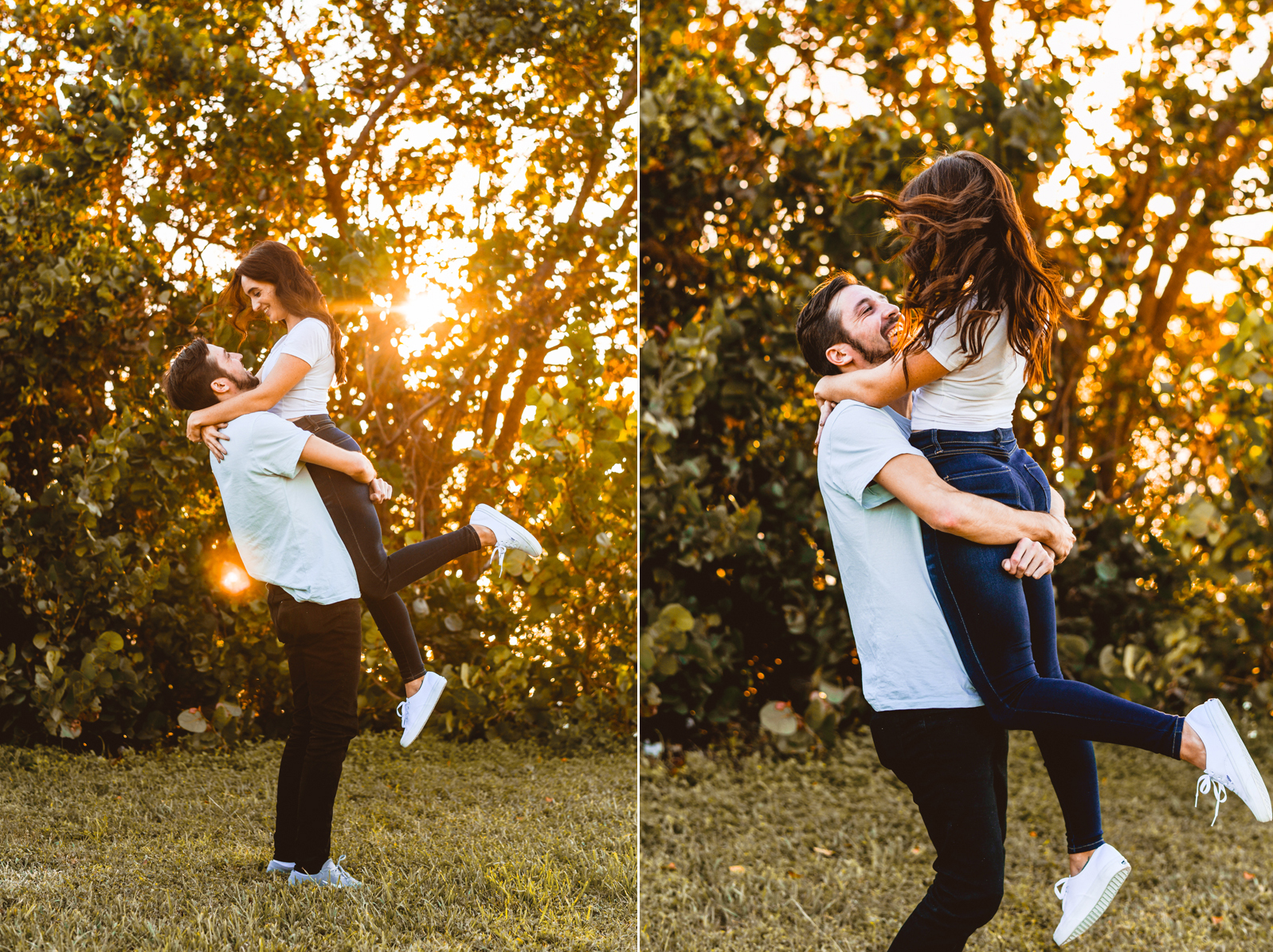 Tampa Sunset Engagement