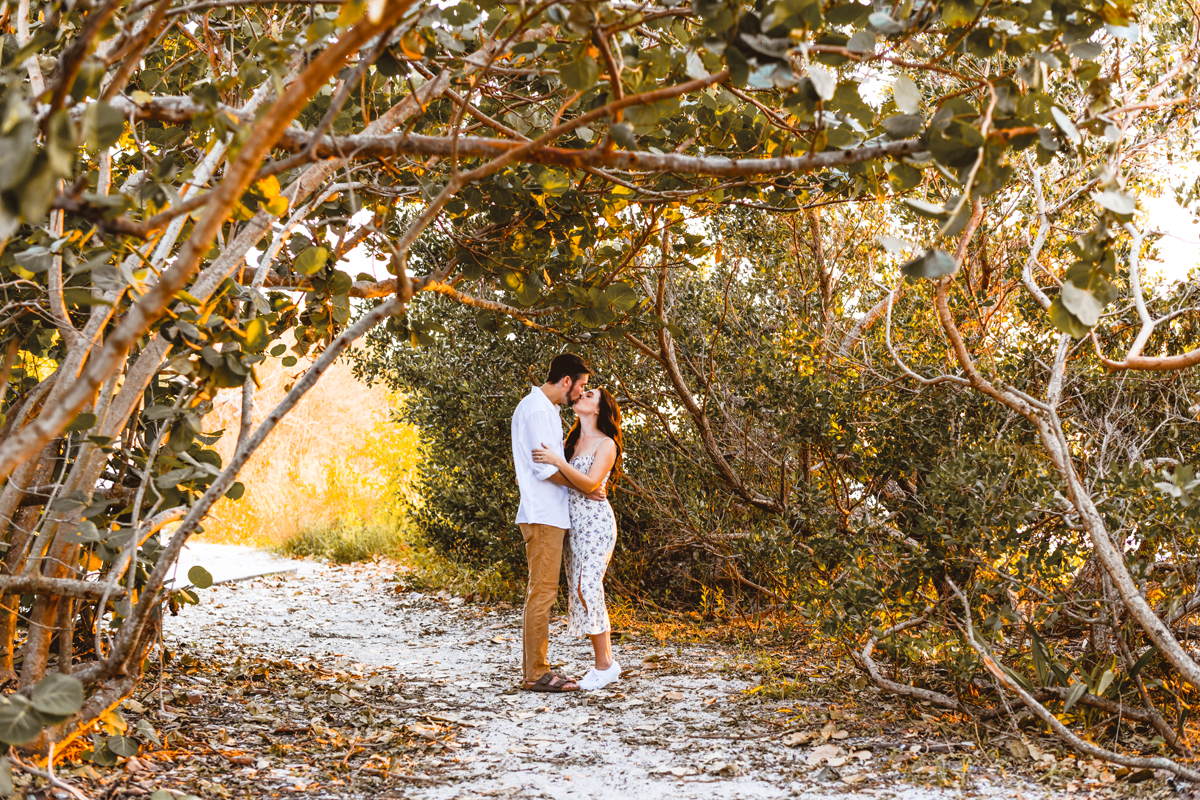 Tampa Sunset Engagement